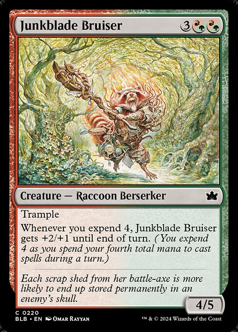 Junkblade Bruiser - Bloomburrow Common Card