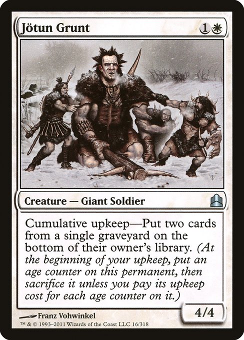 Jötun Grunt - Commander 2011 Uncommon Card