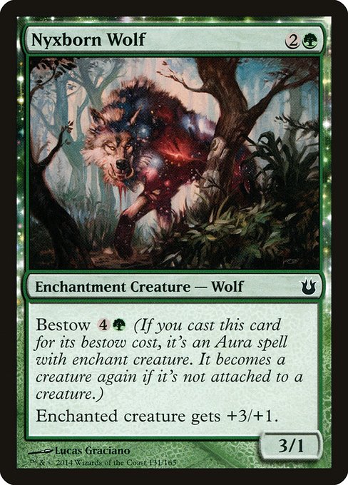 Nyxborn Wolf - Born of the Gods Common Card