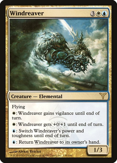 Windreaver - Dissension Rare Card
