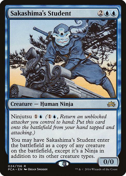Sakashima's Student - Planechase Anthology Rare Card