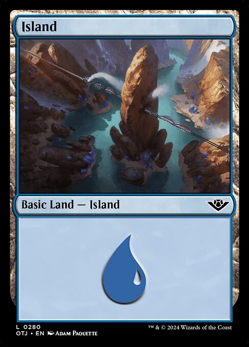 Island - Outlaws of Thunder Junction Common Card