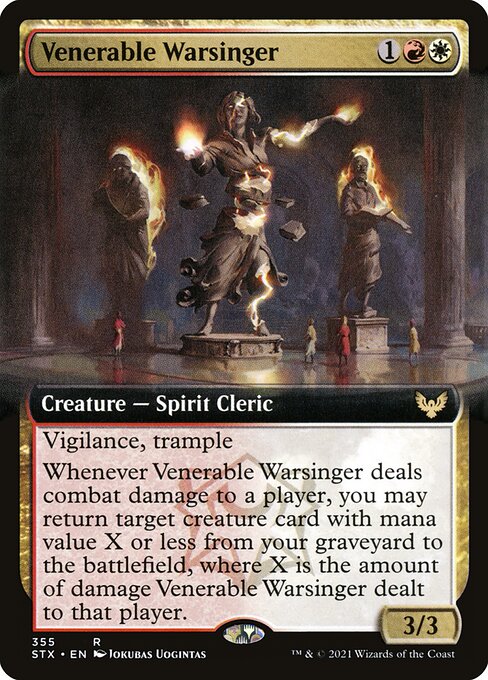 Venerable Warsinger - Strixhaven: School of Mages Rare Card