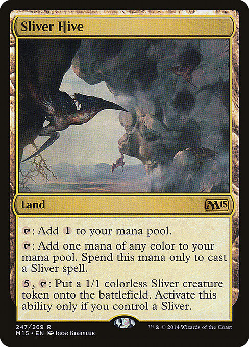 Sliver Hive - Magic 2015 Rare Card