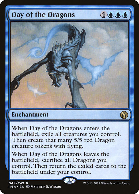 Day of the Dragons - Iconic Masters Rare Card