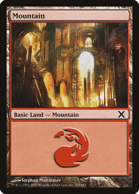 Mountain - Tenth Edition Common Card