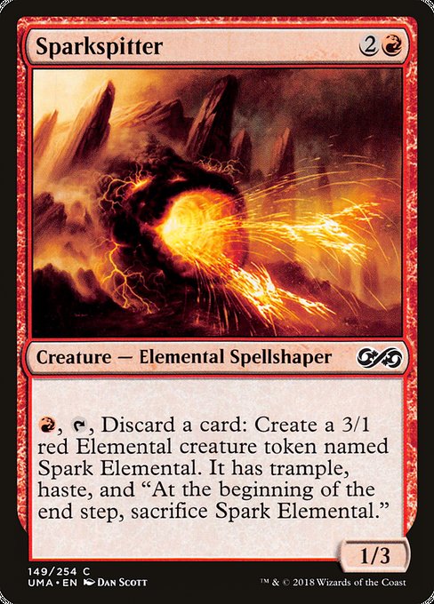 Sparkspitter - Ultimate Masters Common Card