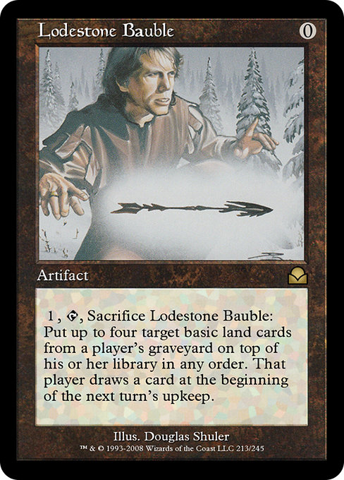 Lodestone Bauble - Masters Edition II Rare Card