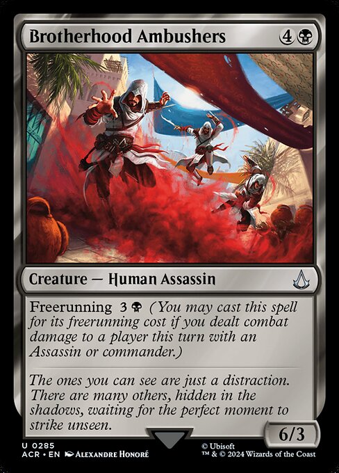 Brotherhood Ambushers - Assassin's Creed Uncommon Card
