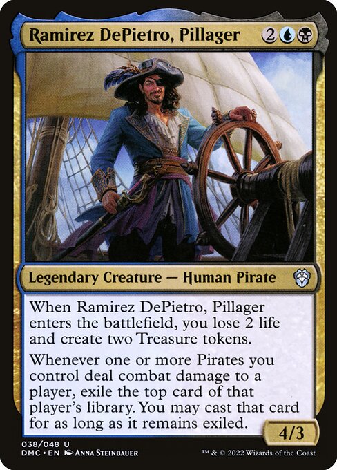 Ramirez DePietro, Pillager - Dominaria United Commander Uncommon Card