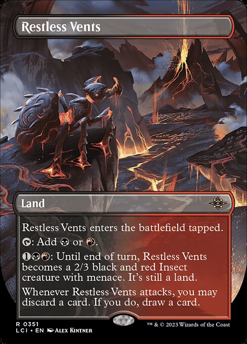 Restless Vents - The Lost Caverns of Ixalan Rare Card