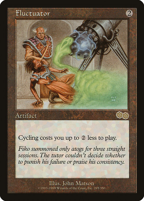 Fluctuator - Urza's Saga Rare Card
