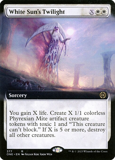 White Sun's Twilight - Phyrexia: All Will Be One Rare Card