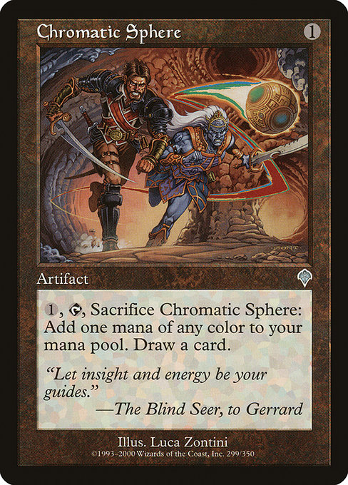 Chromatic Sphere - Invasion Uncommon Card