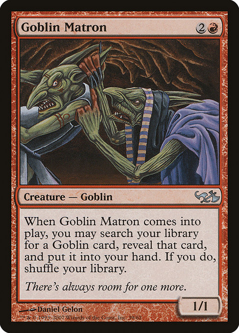 Goblin Matron - Duel Decks: Elves vs. Goblins Uncommon Card