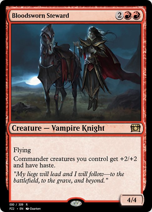 Bloodsworn Steward - Treasure Chest Rare Card