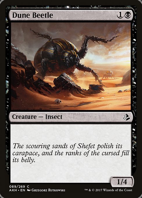 Dune Beetle - Amonkhet Common Card