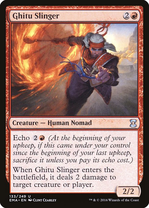 Ghitu Slinger - Eternal Masters Uncommon Card