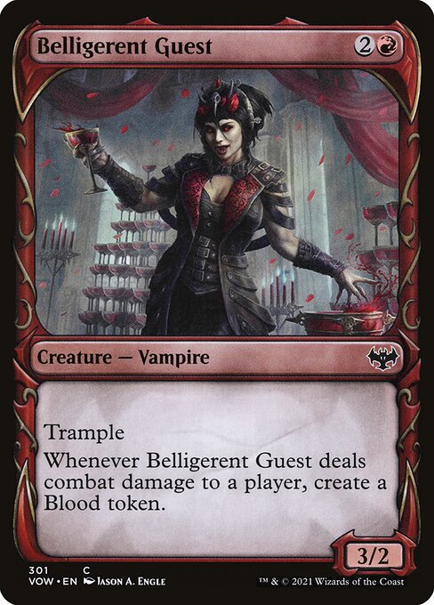 Belligerent Guest - Innistrad: Crimson Vow Common Card