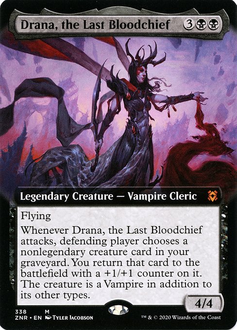 Drana, the Last Bloodchief - Zendikar Rising Mythic Card