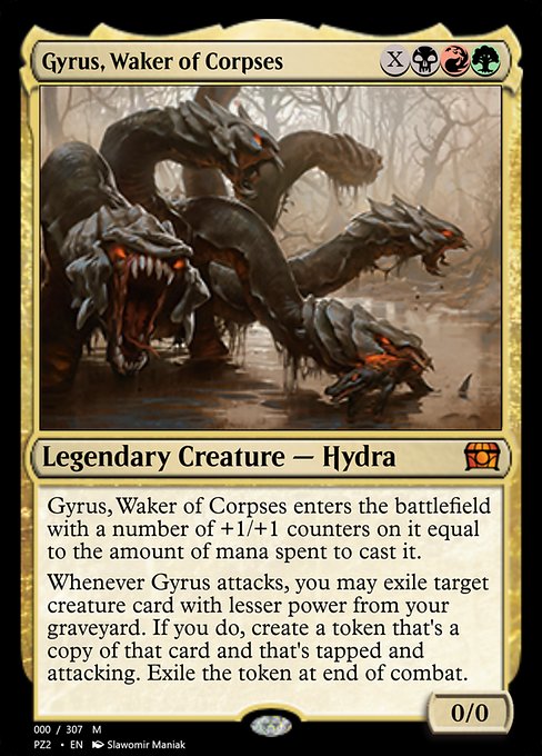 Gyrus, Waker of Corpses - Treasure Chest Mythic Card