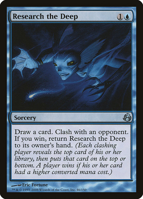Research the Deep - Morningtide Uncommon Card