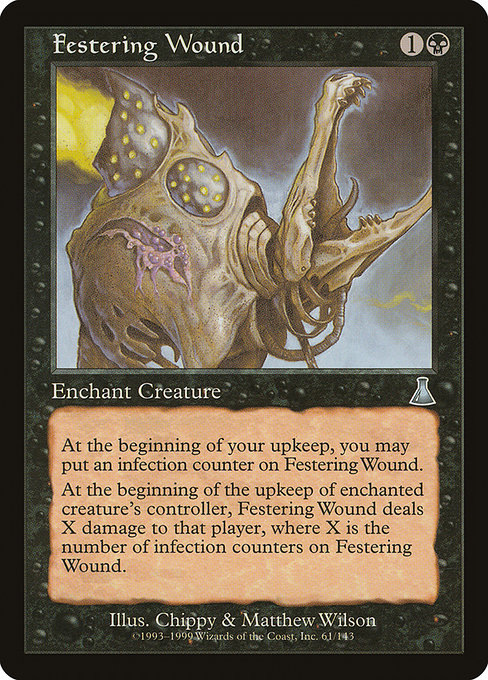 Festering Wound - Urza's Destiny Uncommon Card