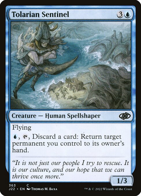 Tolarian Sentinel - Jumpstart 2022 Common Card