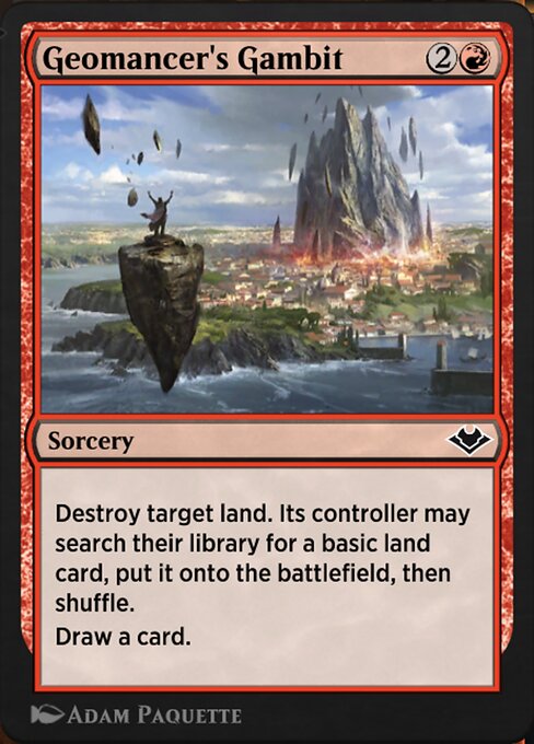 Geomancer's Gambit - Jumpstart: Historic Horizons Common Card