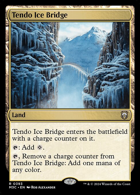 Tendo Ice Bridge - Modern Horizons 3 Commander Rare Card
