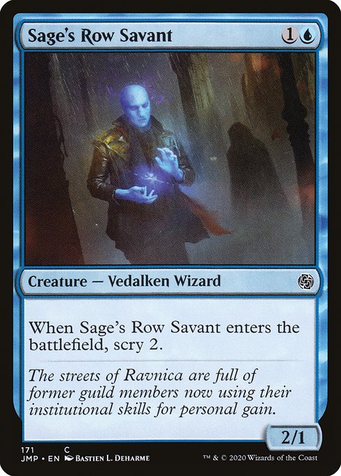 Sage's Row Savant - Jumpstart Common Card