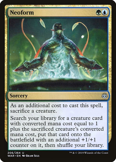Neoform - War of the Spark Uncommon Card