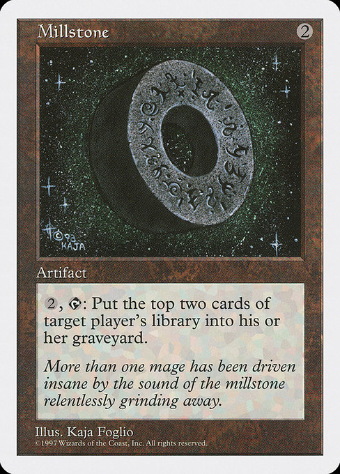 Millstone - Fifth Edition Rare Card