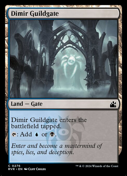 Dimir Guildgate - Ravnica Remastered Common Card