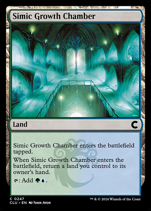 Simic Growth Chamber - Ravnica: Clue Edition Common Card