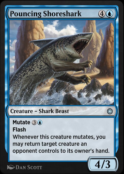 Pouncing Shoreshark - Alchemy Horizons: Baldur's Gate Uncommon Card
