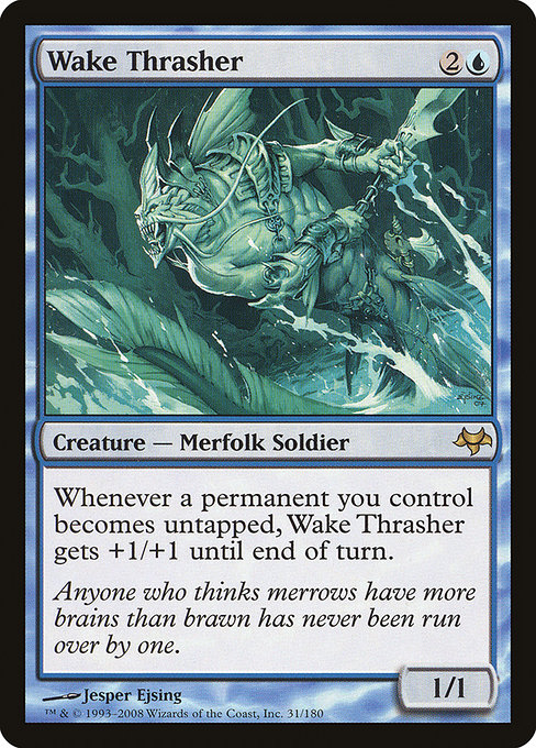 Wake Thrasher - Eventide Rare Card