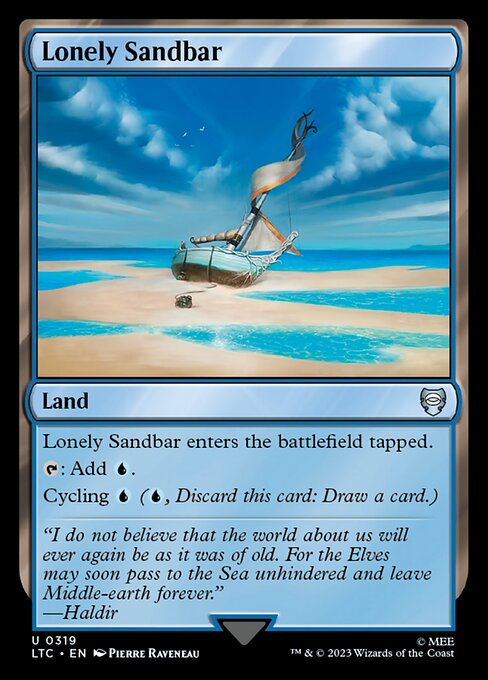 Lonely Sandbar - Tales of Middle-earth Commander Uncommon Card