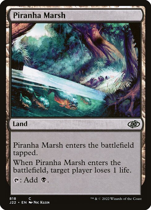 Piranha Marsh - Jumpstart 2022 Common Card
