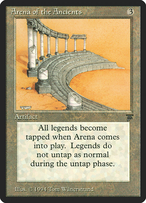 Arena of the Ancients - Legends Rare Card