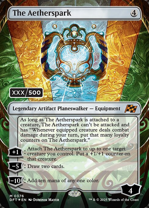 The Aetherspark - Aetherdrift Mythic Card
