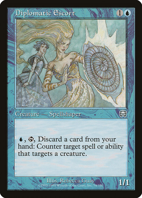 Diplomatic Escort - Mercadian Masques Uncommon Card
