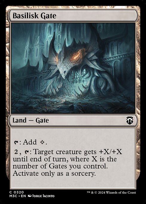 Basilisk Gate - Modern Horizons 3 Commander Common Card