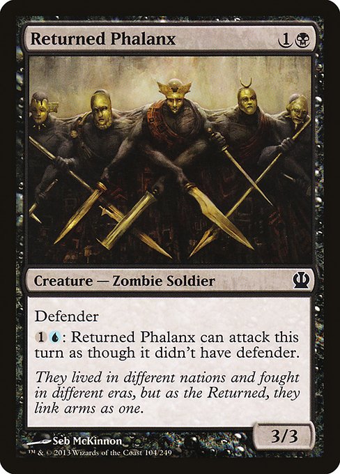 Returned Phalanx - Theros Common Card