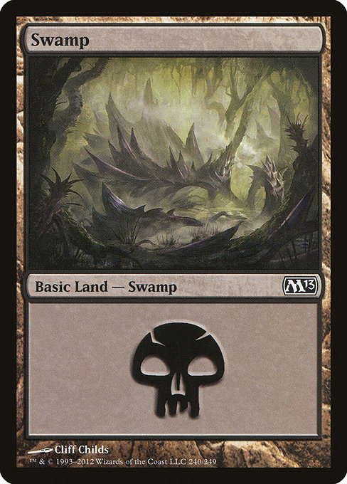 Swamp - Magic 2013 Common Card