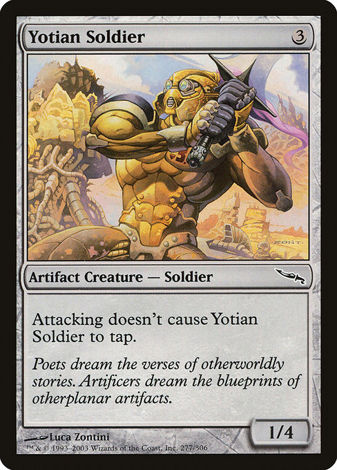 Yotian Soldier - Mirrodin Common Card