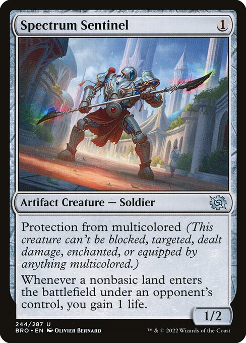Spectrum Sentinel - The Brothers' War Uncommon Card
