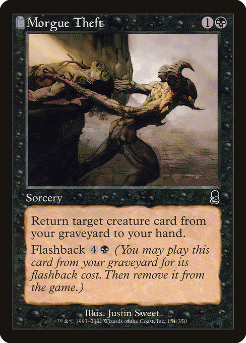 Morgue Theft - Odyssey Common Card