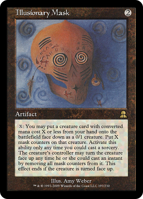 Illusionary Mask - Masters Edition III Rare Card