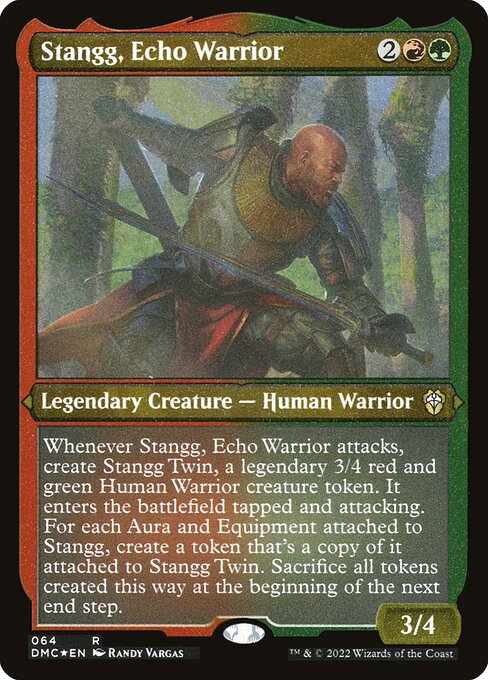 Stangg, Echo Warrior - Dominaria United Commander Rare Card